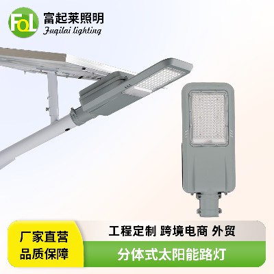 厂家直营太阳能路灯 乡村街道路灯头球场灯具照明工程广场灯100W