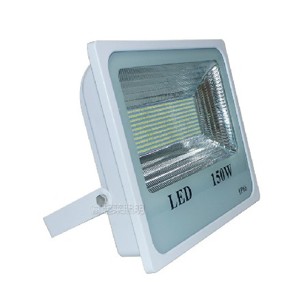 贴片泛光灯 户外防水LED投射投光灯30w/50W/100W/150瓦/200w白壳