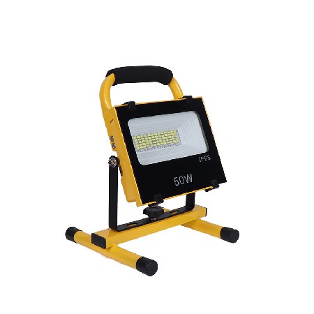 多功能应急投光灯建筑装修照明便携式LED充电便携太阳能投光灯