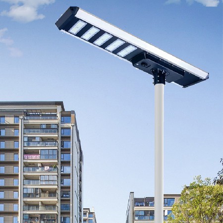 批发户外工程高光效防水路灯一体化太阳能路灯可调节太阳能庭院灯