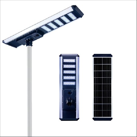 批发户外工程高光效防水路灯一体化太阳能路灯可调节太阳能庭院灯